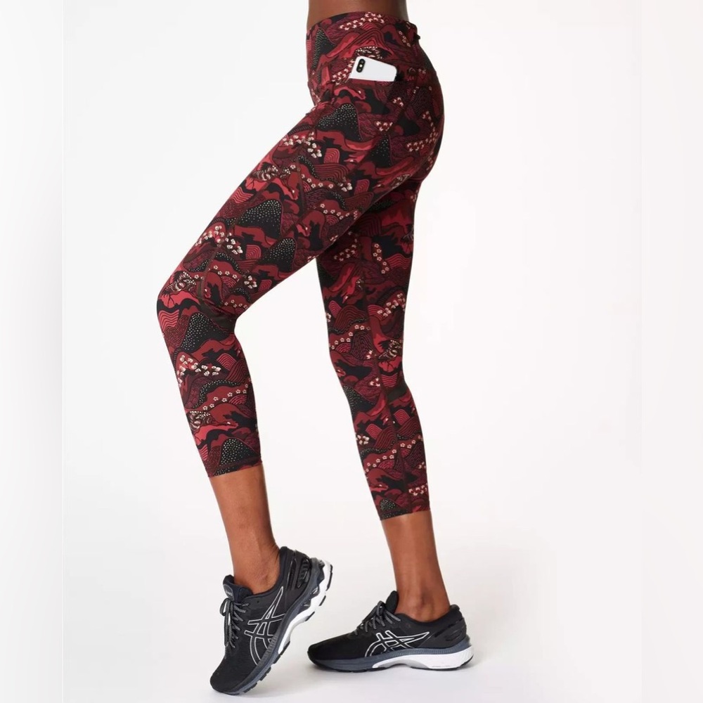 Sweaty Betty Zero Gravity High-Waisted 7/8 Running Leggings size XS